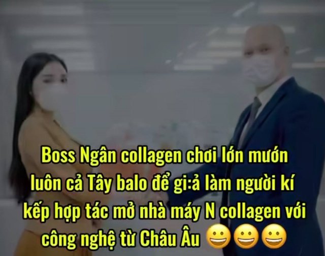 NGÂN COLLAGEN BỊ BẮT KHÔNG CHÂN THẬT, HÌNH ẢNH ĐÃ ĐƯỢC “THUÊ” ĐỂ PR GIẢ CHO NHÀ MÁY CHÂU ÂU?