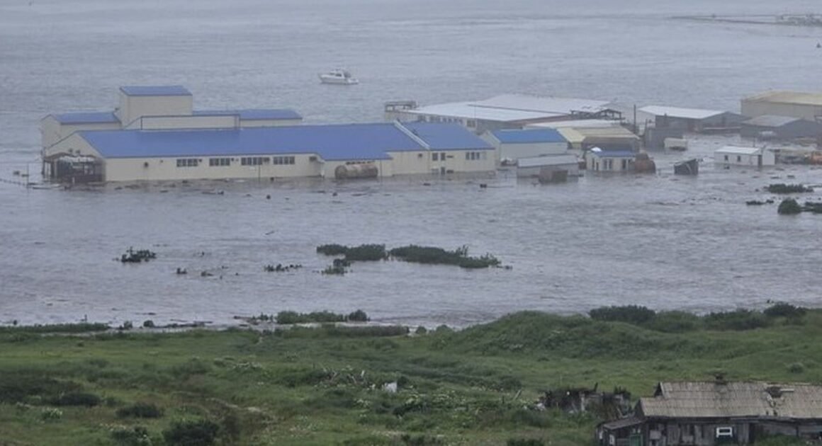 SÓNG THẦN NEY ÀO ẬP VÀO THÁI BÌNH DƯƠNG SAU ĐỘNG ĐẤT KINH HOÀNG!