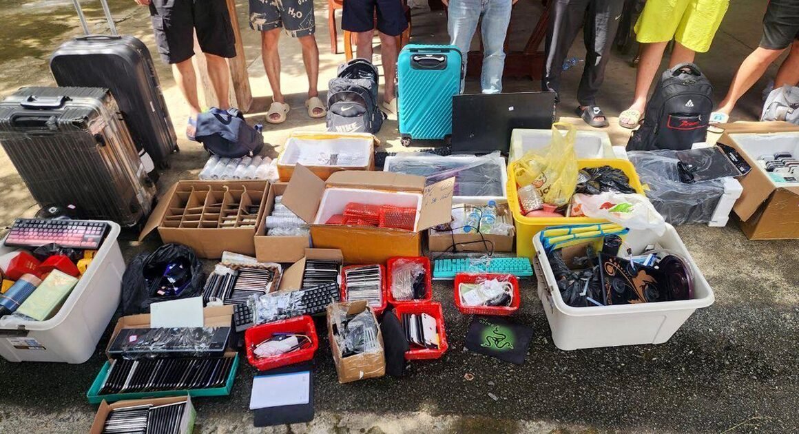 CHIẾN DỊCH TRUY QUÉT TỘI PHẠM LỪA ĐẢO TRỰC TUYẾN Ở CAMPUCHIAĐANG SÂU RỘNG VỚI HÀNG NGÀN NGHI PHẠM BỊ BẮT HOLD	ON BÀN ĐỂ XÁC MINH SỰ KHÔNG NGỜ