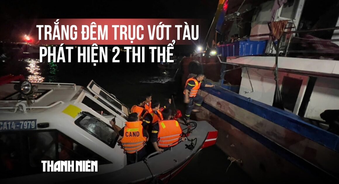 TIẾP TỤC CỨU HỘ TÀU LẠC TRÊN VỊNH HẠ LONG, CÓ THỂ CÓ NHIỀU NẠN NHÂN CHỜ ĐƯỢC GIẢI CỨU