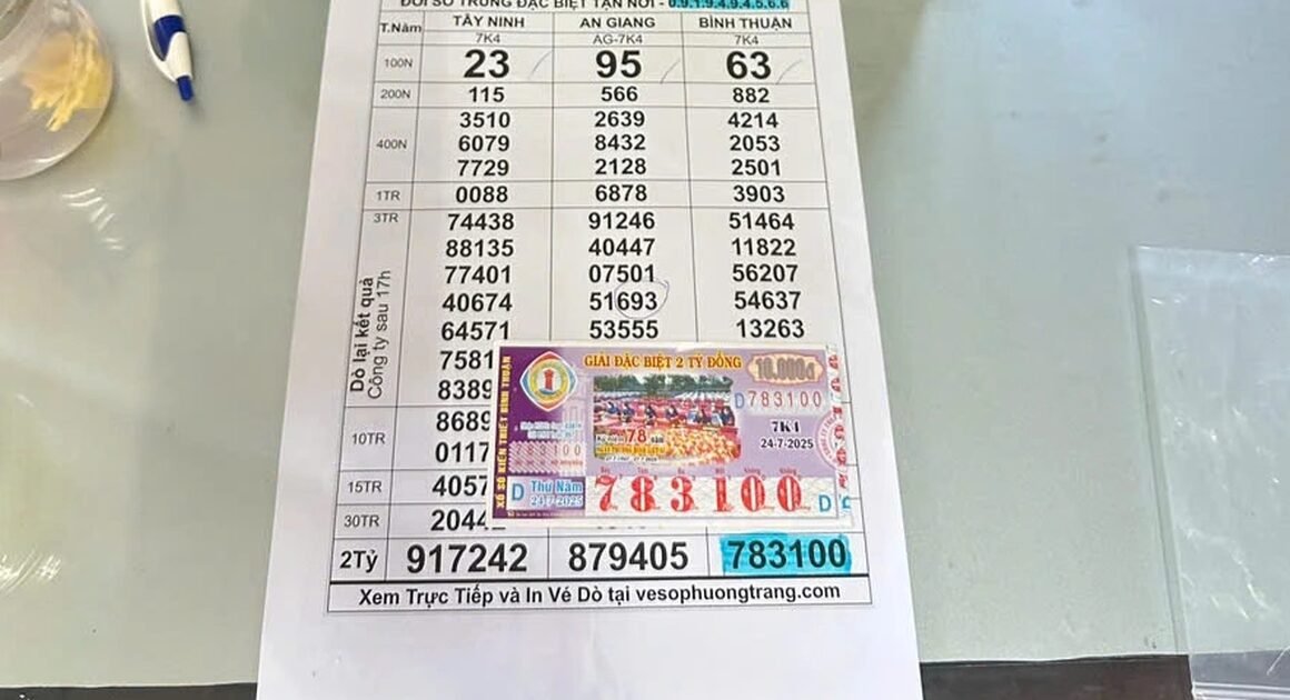 BẤT NGỜ ĐƯỢC XỔ SỐ TRÚNG ĐẶC BIỆT SAU KHI BỊ TAI BIẾN, CÓ ĐÒI ĐỔI THƯỞNG TẠI NHÀ!