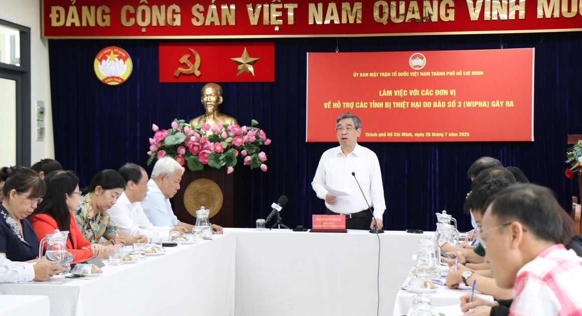 HỖ TRỢ KHẨN CẤP 4 TỶ ĐỒNG ĐẾN ĐỒNG BÀO NƠI CỰC KHÓ KHĂN SAU BÃO WIPHA