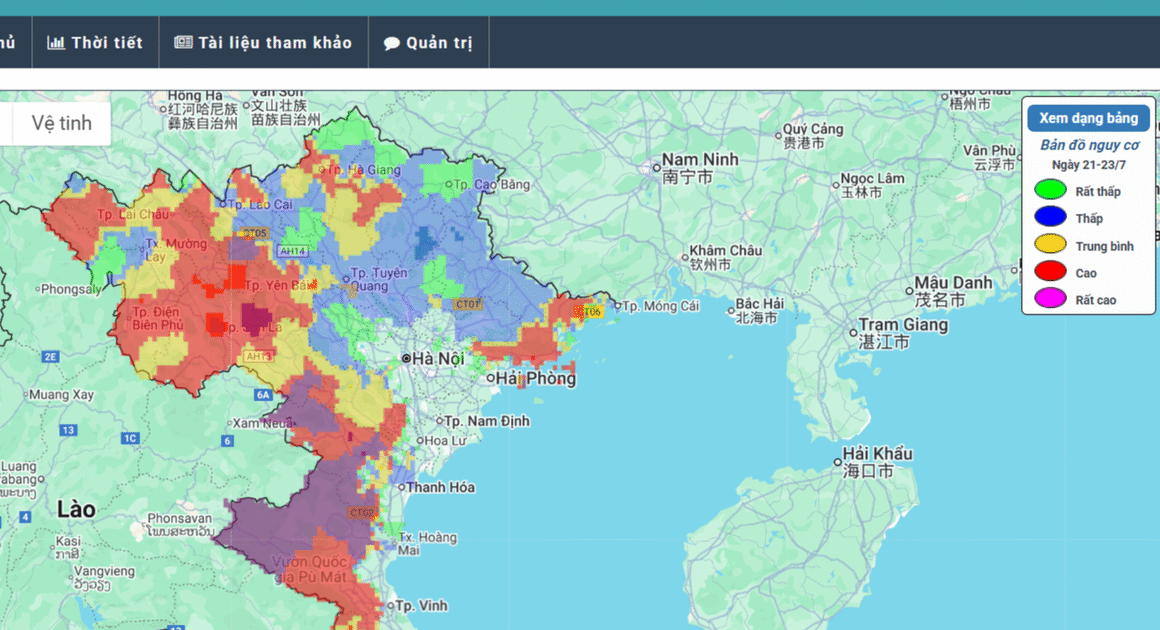 KHÁM PHÁ ỨNG DỤNG ĐỘT PHÁ GIÚP HÀ NỘI PHÒNG CHỐNG SẠT LỞ VÀ LŨ QUÉT TRƯỚC BÃO SỐ 3!