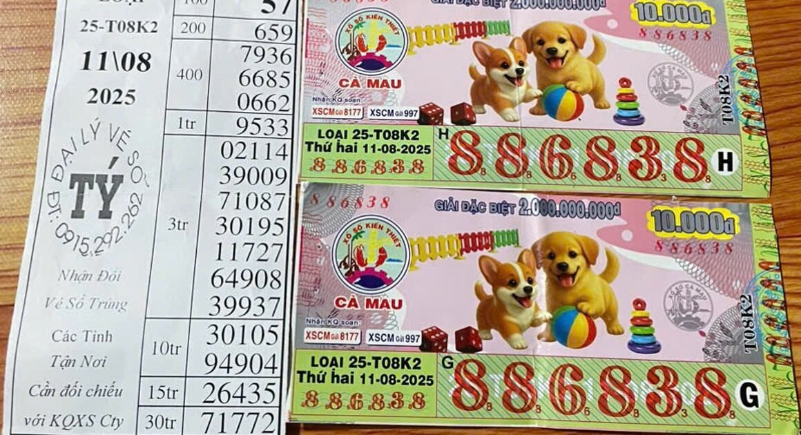CHỈ CÒN 20.000 ĐỒNG TRONG TÚI, NGƯỜI CÀ MAU VẬN MAY TRÚNG ĐỘC ĐẮC 4 TỶ!