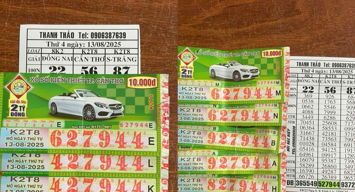 CHỦ ĐỀ NÀY ĐANG GÂY SỐC: ĐẠI LÝ Ở TP.HCM ĐỔI 9 TỜ TRÚNG SỐ VÀ CHỜ KHÁCH CÓ THỂ TRÚNG ĐỘC ĐẮC!