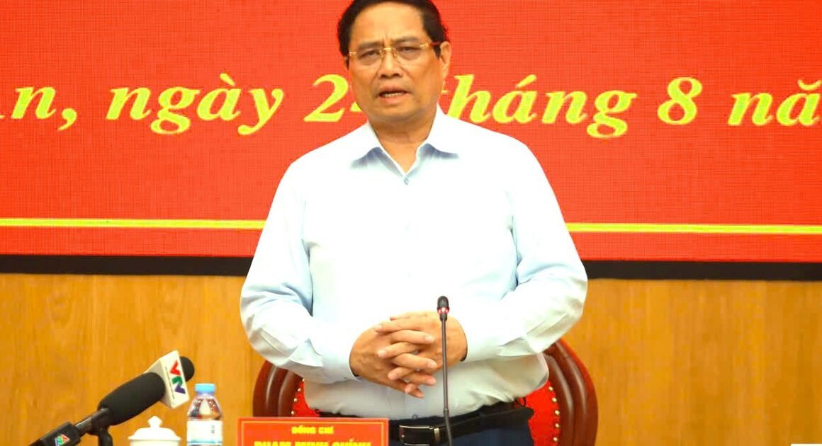 THỦ TƯỚNG PHẠM MINH CHÍNH TRỰC TIẾP CHỈ ĐẠO ỨNG PHÓ BÃO SỐ 5 TẠI NGHỆ AN, SẼ CÓ NHỮNG ĐỘNG THÁI NÀO ĐANG CHỜ ĐÓN?