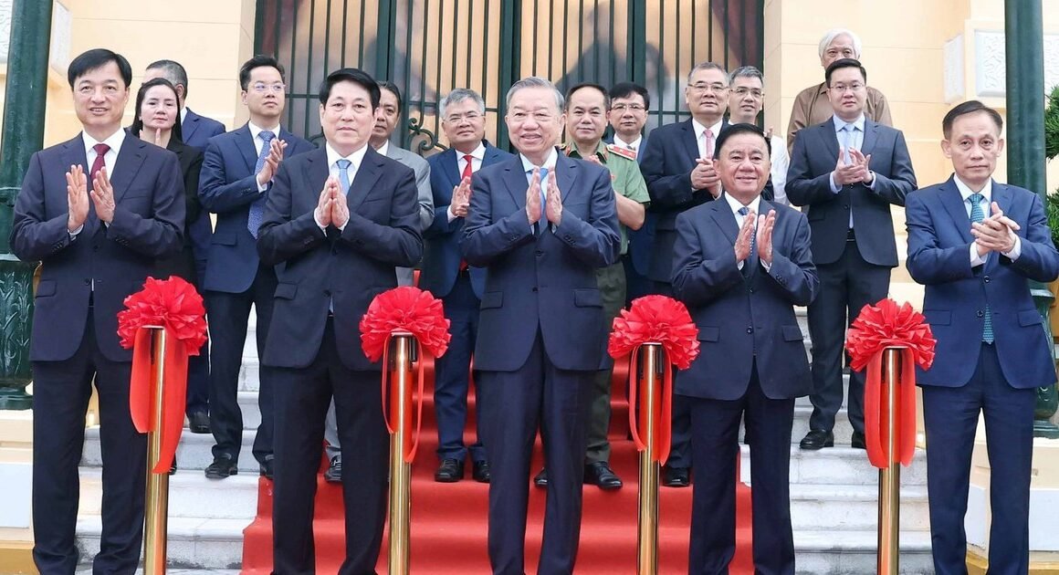 KHÁNH THÀNH TRỤ SỞ MỚI CỦA CƠ QUAN CHỦ TỊCH NƯỚC: BƯỚC ĐỘT PHÁ MỚI TRONG HÀNH TRÌNH LãNH ĐẠO NGƯỜI ĐỨC TIN VÀ ĐỔI MỚI