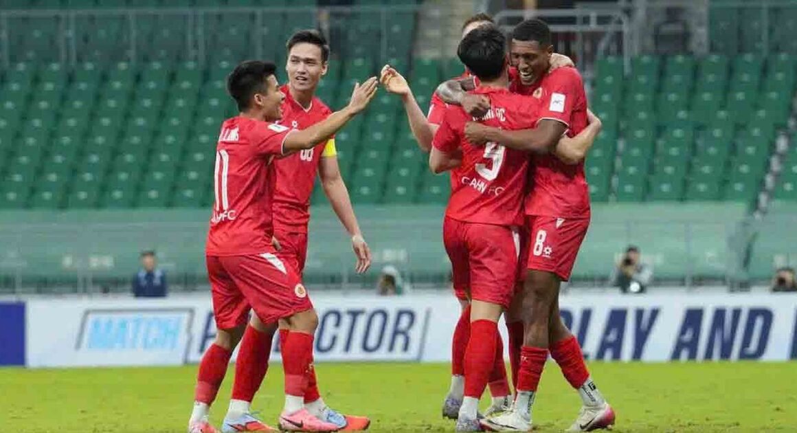 : CLB CÔNG AN HÀ NỘI GÂY ẤN TƯỢNG VỚI TRẬN HÒA BƯỚC ĐẦU TRÊN CHIẾC SÂN CẤP CHUẨN AFC CHAMPIONS LEAGUE 2!