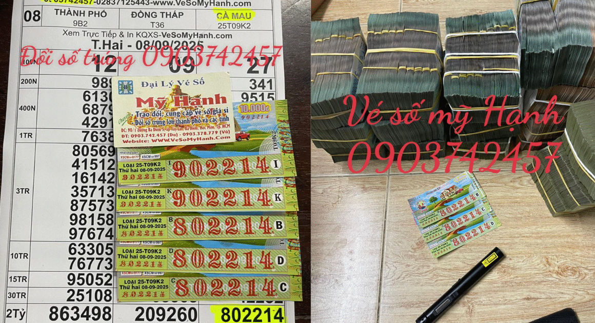AI NGỜ ĐƯỢC CHIẾC VÉ SỐ DẠO TRÚNG 6 TỶ, ĐẠI LÝ ĐỔI THƯỞNG NGAY ĐÊM!