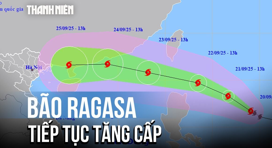 BÃO RAGASA CÁCH LUZON CHỈ 730 KM, SỨC GÓI MẠNH CẤP 12 / GIẬT CẤP 15, CẢNH BÁO ĐANG RÕ RÀNG!