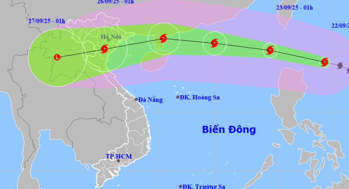 CON SƯA SIÊU BÃO RAGASA DỰ ĐẠI GÂY MƯA LỚN KHỐI PU SAÙNG KIÊN Ở TP.HCM VÀ NAM BỘ ĐẾN NGÀY 25.9!