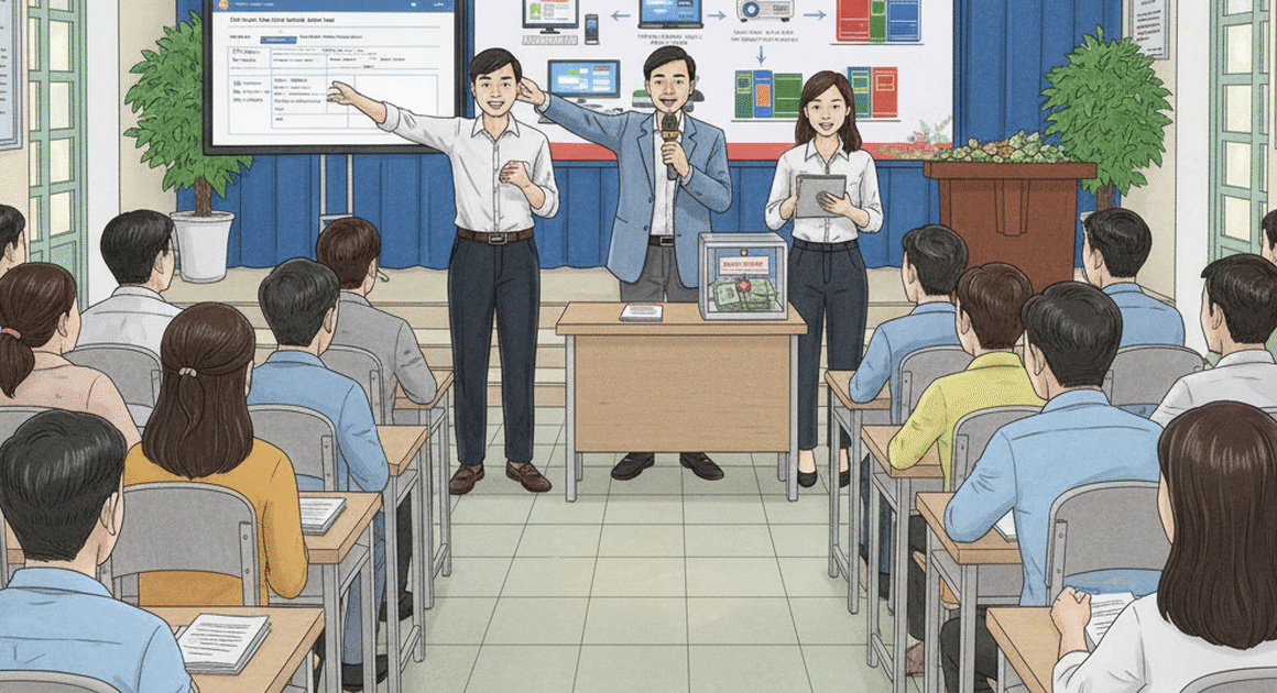 HIỆU TRƯỞNG ĐANG BỊ ĐỂ VẬN ĐỘNG TÀI TRỢ KHÔNG MINH BẠCH, SỞ GD-ĐT TP.HCM PHẢI CƯƠNG NGHỊ!