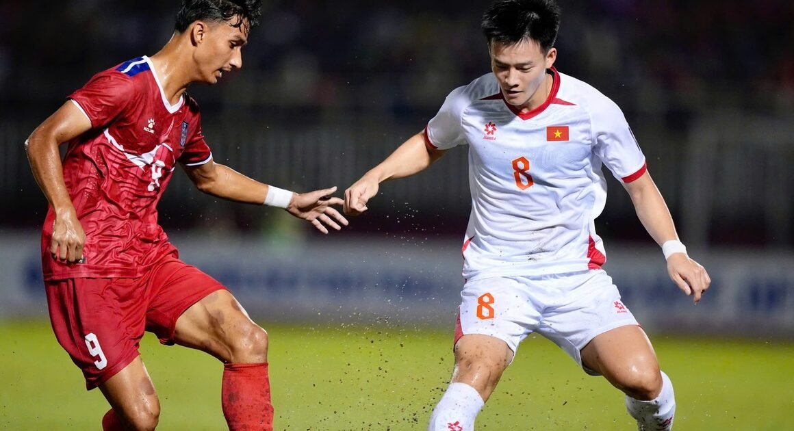 VIỆT NAM GIÀNH CHIẾN THẮNG KHÓ KHĂN TRƯỚC NEPAL, BƯỚC GẦN HƠN ĐẾN VÒNG CHUNG KẾT ASIAN CUP 2027!