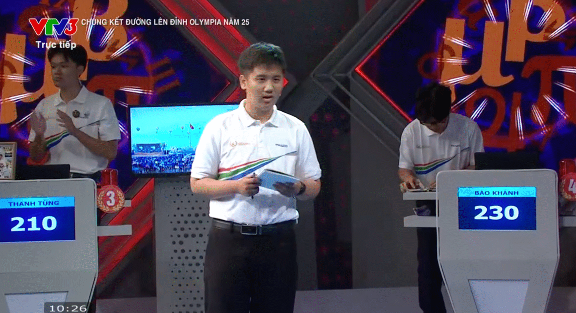 DƯỚI ĐÂY LÀ THÍ SINH KHÔNG VƯƠN TẦM VƯƠNG MIỆN ĐƯỜNG ĐỈNH OLYMPIA 2025 NHƯNG ĐƯỢC DÂN MẠNG NGỢI NGỢI NHẤT!