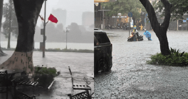 BÃO SỐ 10 GÂY MƯA LỚN, HÀ NỘI NGẬP ÚNG NGHIÊM TRỌNG, DÂN CẦN CHUẨN BỊ ỨNG PHÓ!