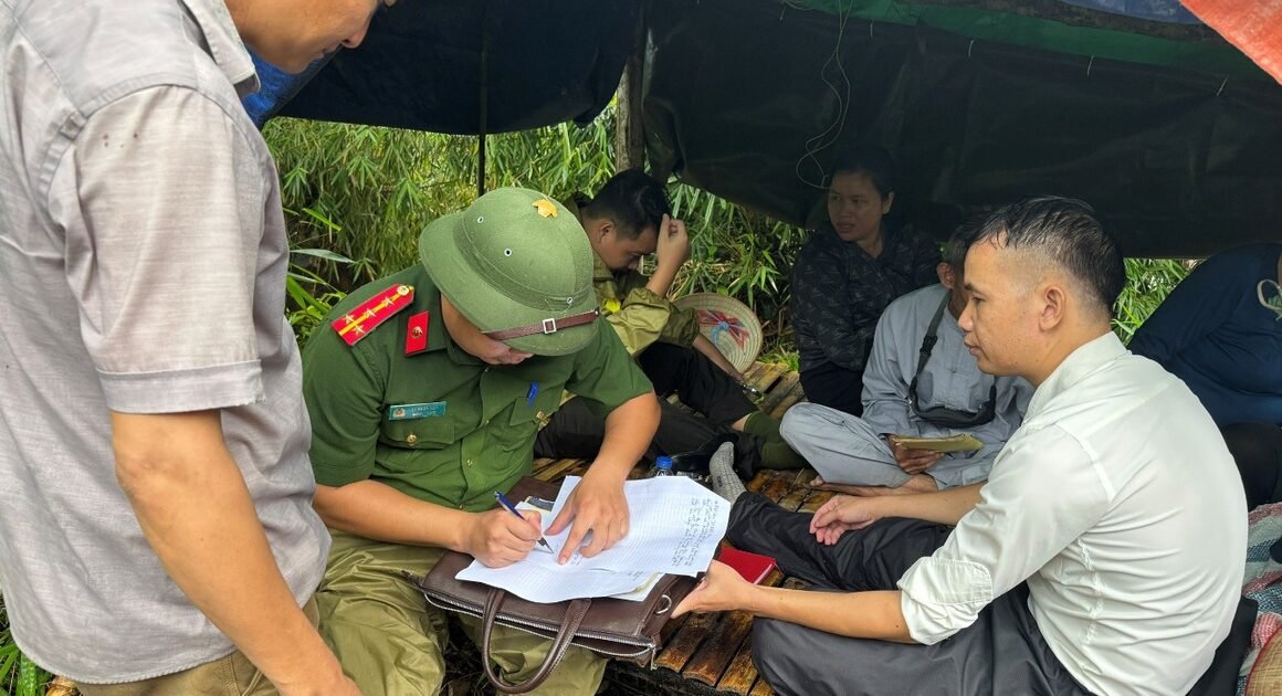 NHÓN GIAN NGUY HIỂM TỤ ĐIỂM TÍN NGƯỠNG TỰ PHÁT Ở THÁC PẠC SỦI, CÔNG AN XÃ TIÊN YÊN KỊP THỜI NGĂN CHẶN