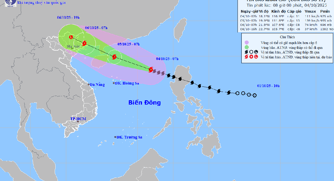 BÃO MATO ĐƯỢC DỰ BÁO SẼ GÂY MƯA LỚN VÙNG BẮC BỘ VÀ VEN BIỂN—CẢNH BÁO CHIỀU HƯỚNG DI CHUYỂN VÀ ẢNH HƯỞNG ĐẾN ĐỜI SỐNG NGƯỜI DÂN!