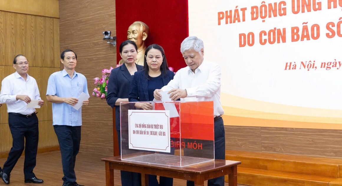 CẬP NHẬT NGAY SỐ TÀI KHOẢN VÀ ĐẦU MỐI TIẾP NHẬN ỦNG HỘ ĐỒNG BÀO THIỆT HẠI VÌ BÃO SỐ 10!