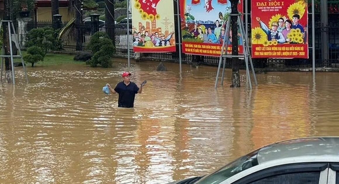 THÁI NGUYÊN CHỊU NGỌT HỒI KHỦNG KHIẾP: LƯỢNG MƯA KỶ LỤC VƯỢT ĐÁY DƯỐI ĐẠI HỘI BÃO YAGI 2024!
