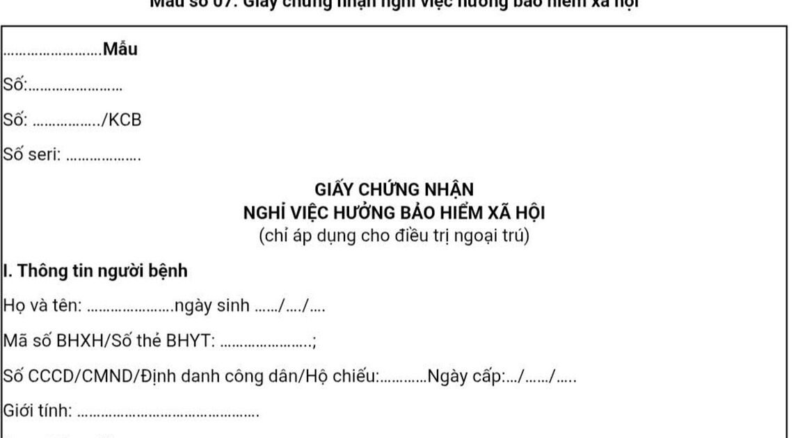 TĂNG CƯỜNG QUYỀN LỢI NGƯỜI LAO ĐỘNG VỚI MẪU GIẤY CHỨNG NHẬN NGHỈ VIỆC MỚI ĐẦY TIN CẬY!