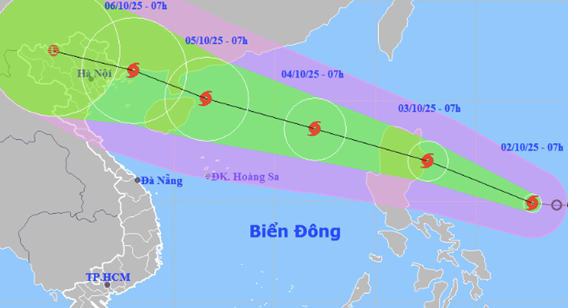 BAO GIỜ BÃO NÀY SẼ GẦN HƠN VÀ GÂY ẢNH HƯỞNG ĐẾN BẠN?