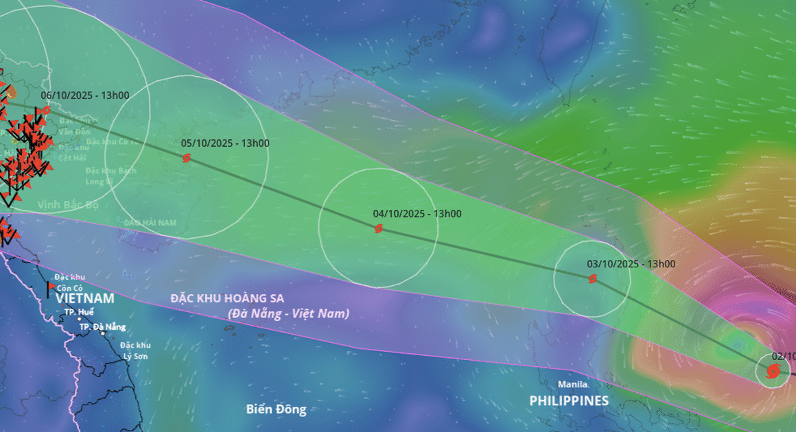 BÃO MATMO MẠNH LÊN ĐẾN CẤP 9, NGUY CƠ ẢNH HƯỞNG TRỰC TIẾP ĐẾN MIỀN BẮC CHỈ VÀI NGÀY NỮA!