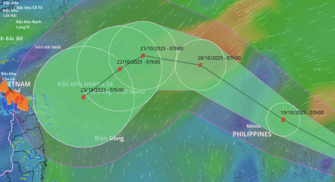 BÃO FENGSHEN SẮP GÂY MƯA LỚN KHI ĐI CHEntrada JNICALL