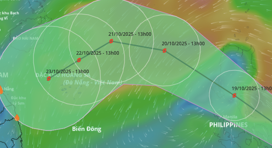KHÍ ÁP LỚN MẠNH TĂNG CƯỜNG CÓ THỂ NGĂN CHẶN BÃO FENGSHEN TRƯỚC KHI ĐẾN ĐẤT LIỀN MIỀN TRUNG!