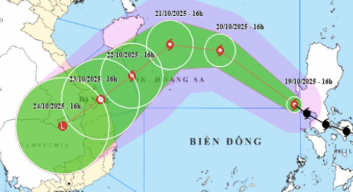 BÃO FENGSHEN CỘNG MẠNH, ĐÃ XÉng VÀO BIỂN ĐÔNG, SÁT GÀN CẬN NGƯỜI DÂN!