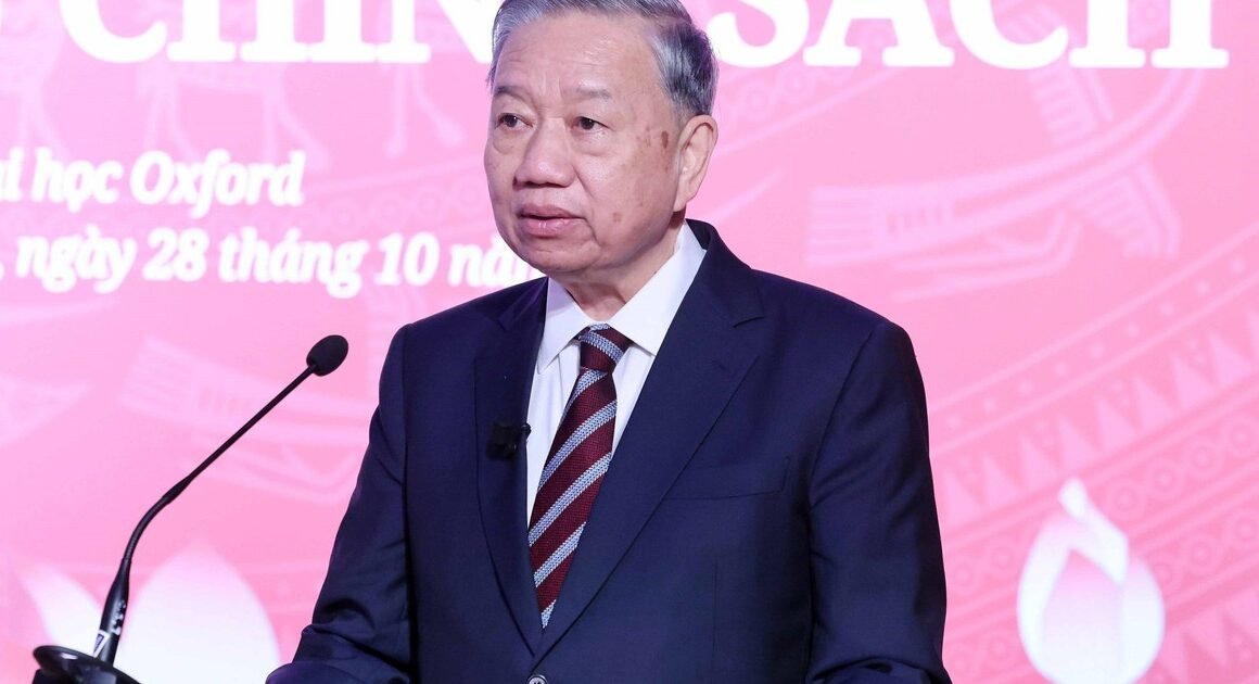 TỐ LÂM GÂY ẤN TƯỢNG VỚI CHIẾN LƯỢC PHÁT TRIỂN VIỆT NAM TẠI ĐẠI HỌC OXFORD