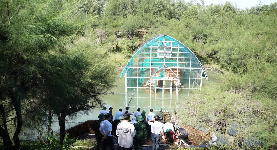 THÁP CHĂM PHÚ DIÊN NỞ RỘNG TRONG NGẬP ĐẮM, TRÁCH NHIỆM AI ĐANG ĐỜI?