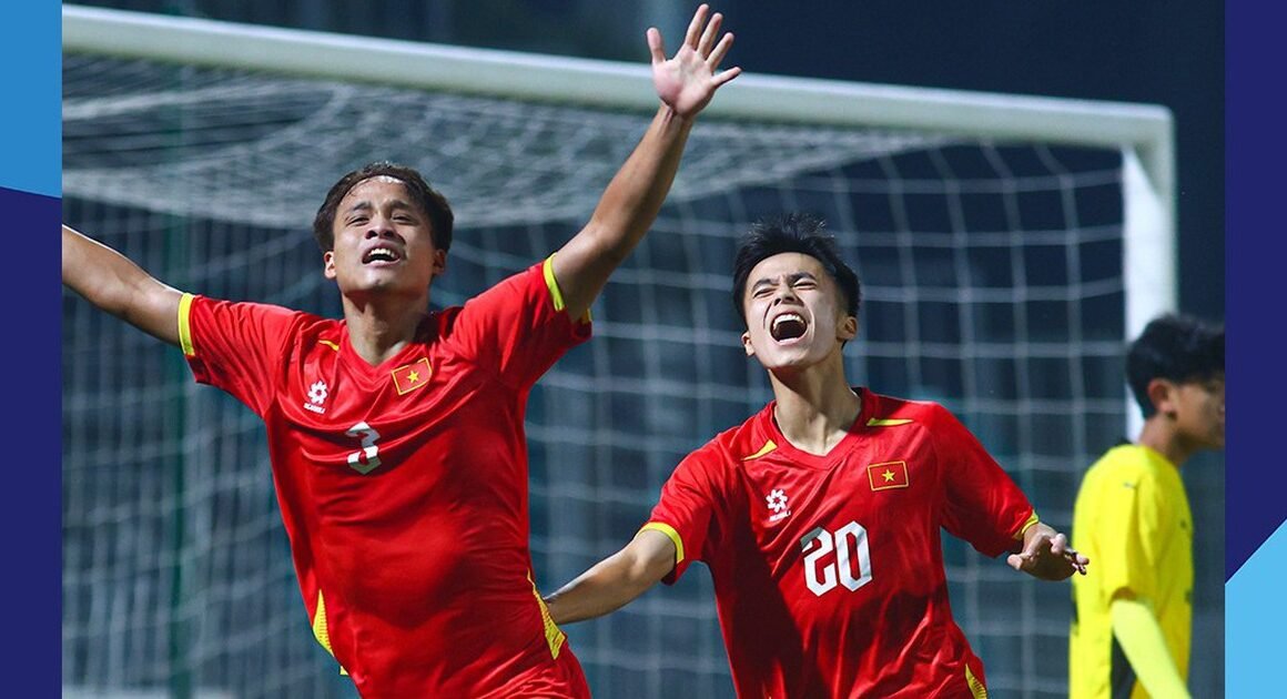 CHÚC MỪNG U.17 VIỆT NAM CHINH PHỤC MALAYSIA VỚI TỈ SỐ KHỦNG ĐỂ ĐIỀU CƠN KHÁT VỌNG VÀO VCK U.17 CHÂU Á 2026!