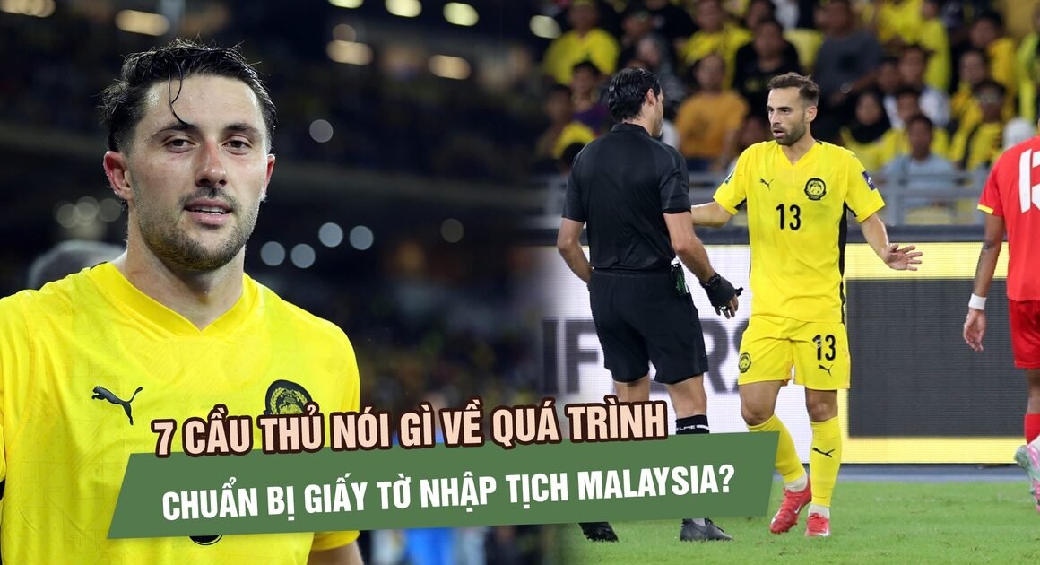 DẤU HIỆU RÕ RÀNG VỀ LỖ HỔNG TRONG QUY TRÌNH NHẬP TỊCH MALAYSIA KHI CÁC CẦU THỦ GÁN GẦN NHƯ HOÀN TOÀN GIẤY TỜ CHO NGƯỜI ĐẠI DIỆN!