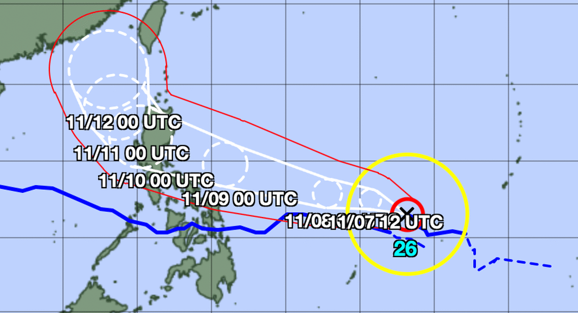 BÃO FUNG WONG ĐANG GÂY NHIỀU LO NGẠI, BIẾN CHUYỂN THÀNH SIÊU BÃO VÀ ĐƯA ĐẾN NGUY CƠ MƯA LỚN TẠI ĐÔNG BÁC BIỂN ĐẦU TUẦN!