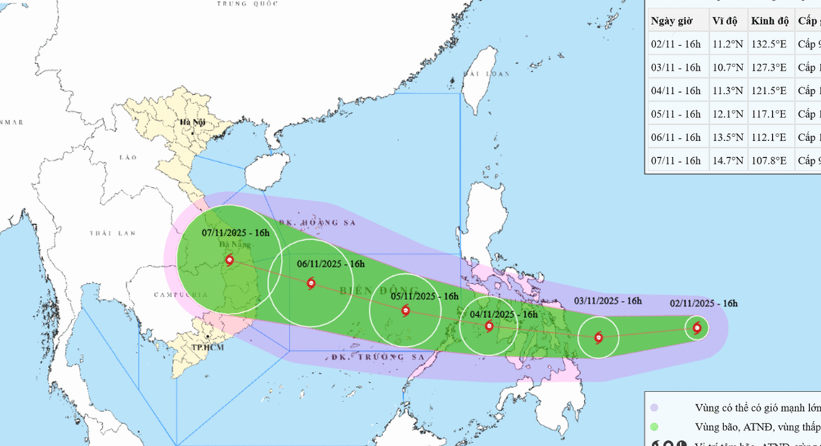 BÃO KALMAGI SẮP ĐÁNH ĐẾN: ĐỪNG BỎ QUA CẬP NHẬT MỚI NHẤT TỪ NCHMF!