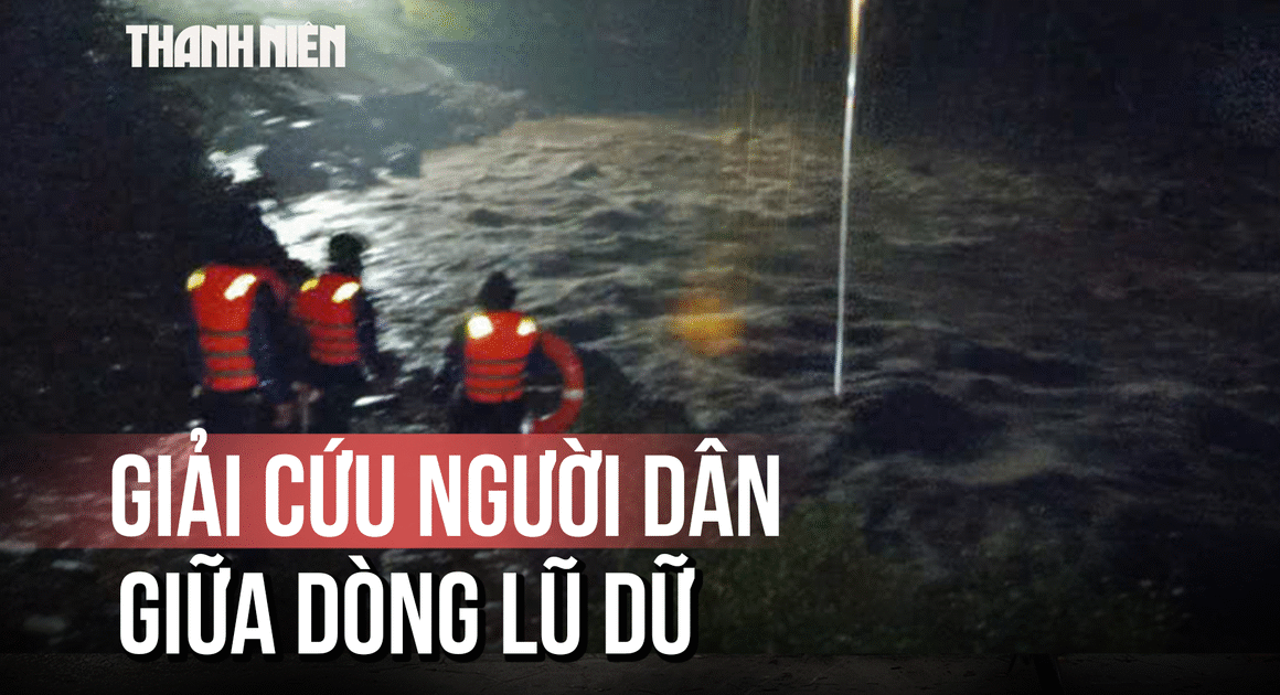 LỰC LƯỢNG CHỨC NĂNG XÃ VÙNG CAO ĐÀ NẴNG DÙNG TRÍ TUỆ VÀ TRÁI TIM ĐỂ CỨU SỐNG 2 NGƯỜI DÂN KHỎI CẢNH NGHIỆM NGHỊCH TRONG DÒNG NƯỚC LŨ SUỐT ĐÊM