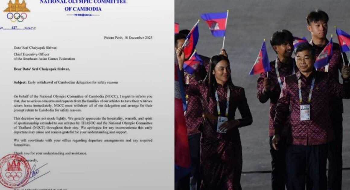 BẤT NGỜ: ỦY BAN OLYMPIC CAMPUCHIA QUYẾT RÚT KHỎI SEA GAMES 33, NGHI NGỜ ĐẾN HÀNH ĐỘNG CHỐNG LẠI THỂ THAO ĐÔNG NAM Á?
