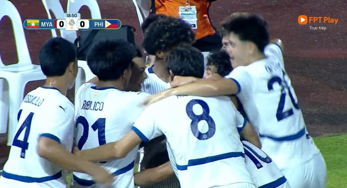 BẤT NGỜ: U23 PHILIPPINES ĐÁNH BẠI U23 MYANMAR 2-0 MỞ MÀN  BUỔI ĐẤU Ở BẢNG C SEA GAMES 33!