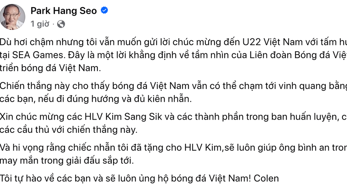 TẠI SAO HLV PARK HANG-SEO ĐANG KIỂM CHỮNG NHỮNG CẢNH GIỚI TRẺ VIỆT NAM ĐỂ GIỮ VỮNG VỊ TRÍ TRÊN BẢN ĐỒ ĐẤU TRANH CHÂU Á?
