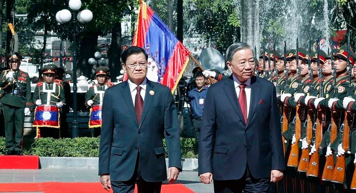 TỔNG BÍ THƯ TÔ LÂM ĐƯỢC ĐÓN TIỆC TRỌNG THỂ NHỨT TRÊN ĐẤT LÀO, MỞ RA CHƯƠNG MỚI HỢP TÁC ĐỘC ĐÁO GIỮA HƠN 50 NĂM ĐẶC BIỆT!