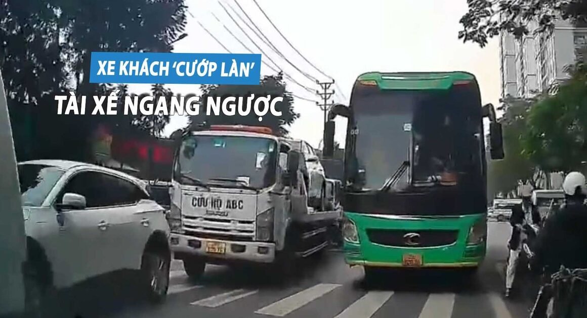DƯỜI DÒNG XE ĐÔNG, TÀI XẾ VẪN NGANG NHIÊN LỘN LÀN, GÂY UN Ứ VÙA CHIẾU TRỜI