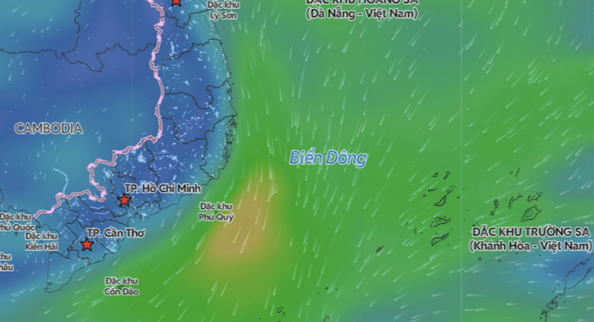 CẢNH BÁO KHẨN: GIÓ MẠNH GIẬT CẤP 8, SÓNG CAO 4 MÉT, NGUY CƠ NGUY HIỂM RẤT CAO TRÊN VÙNG BIỂN TỪ GIA LAI ĐẾN CÀ MAU!