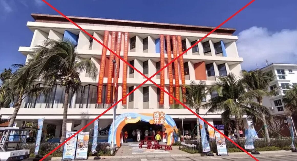 KHÁM PHÁ TRUNG TÂM MUA SẮM RỘNG 6000 M2 XÂY DỰNG TRÁI PHÉP TRÊN ĐẢO PHÙ LÂM, CHIẾM ĐÓNG VÙNG BIỂN VIỆT NAM TỪ NGÀY 25.12!