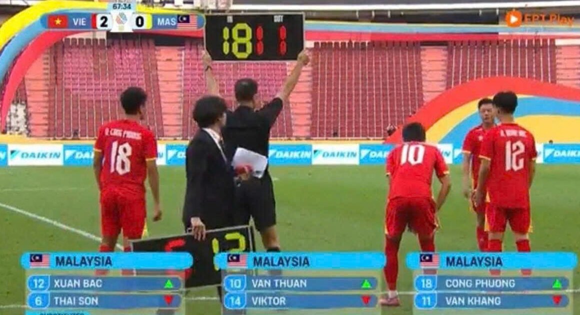 CHUYỆN QUỐC KỲ LẠ LÙNG LẬP LẠI GÂY XÚC ĐỘNG TRONG CHUYẾN ĐẤU U.23 VIỆT NAM!