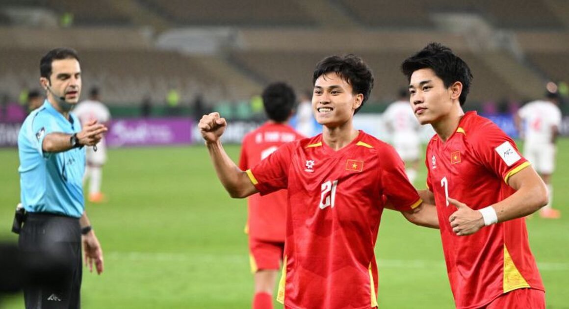 U.23 VIỆT NAM CHIẾM ƯU THẾ VỀ HIỆU QUẢ TẤN CÔNG TRÊN BẢN ĐỒ CHÂU Á