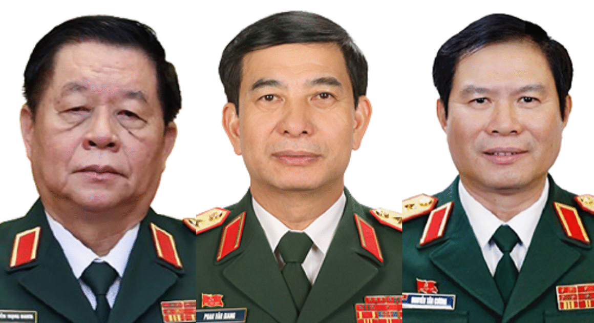 BA ĐẠI TƯỚNG QUÂN ĐỘI ĐƯỢC TRUNG ƯƠNG ĐẢNG BÙNG NỔ ĐĂNG CHỨC!