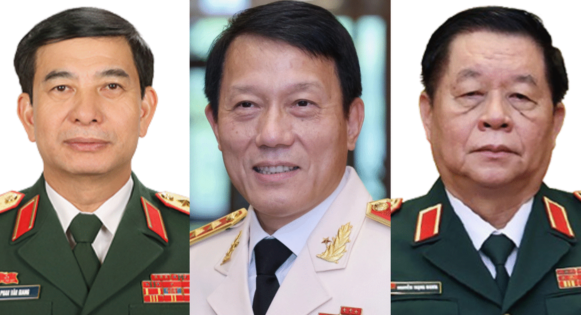 3 ĐẠI TƯỚNG TRONG BỘ CHÍNH TRỊ KHÓA XIV GÂY NGHI VẤN NHƯ THẾ NÀO?