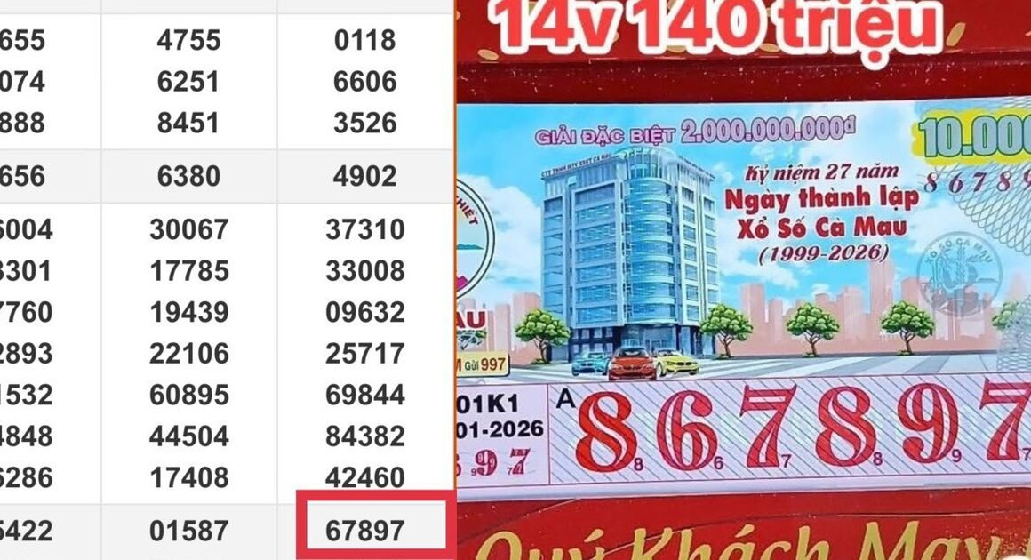 KHÁCH HÀNG NHẬN NGAY 14 TỜ TRÚNG SỐ SAU KQXS MIỀN NAM NGÀY 5/1!