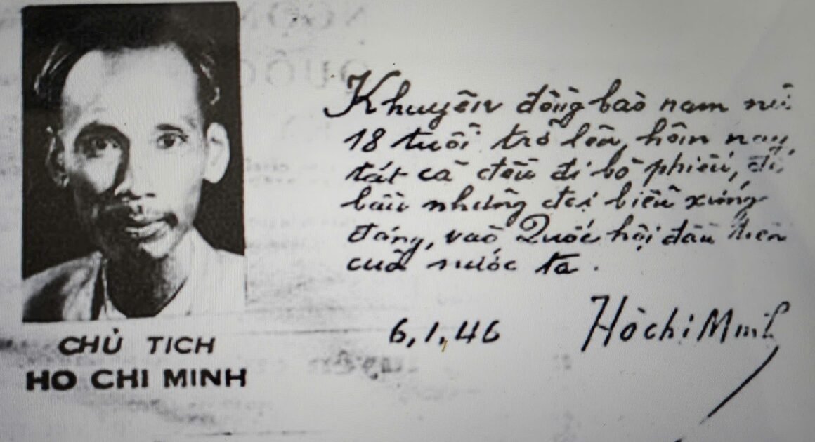 TẠI SAO CHỦ TỊCH HỒ CHÍ MINH NÓI RẰNG NHỮNG AI MUỐN LÀM QUAN CÁCH MẠNG KHÔNG NÊN BẦU?