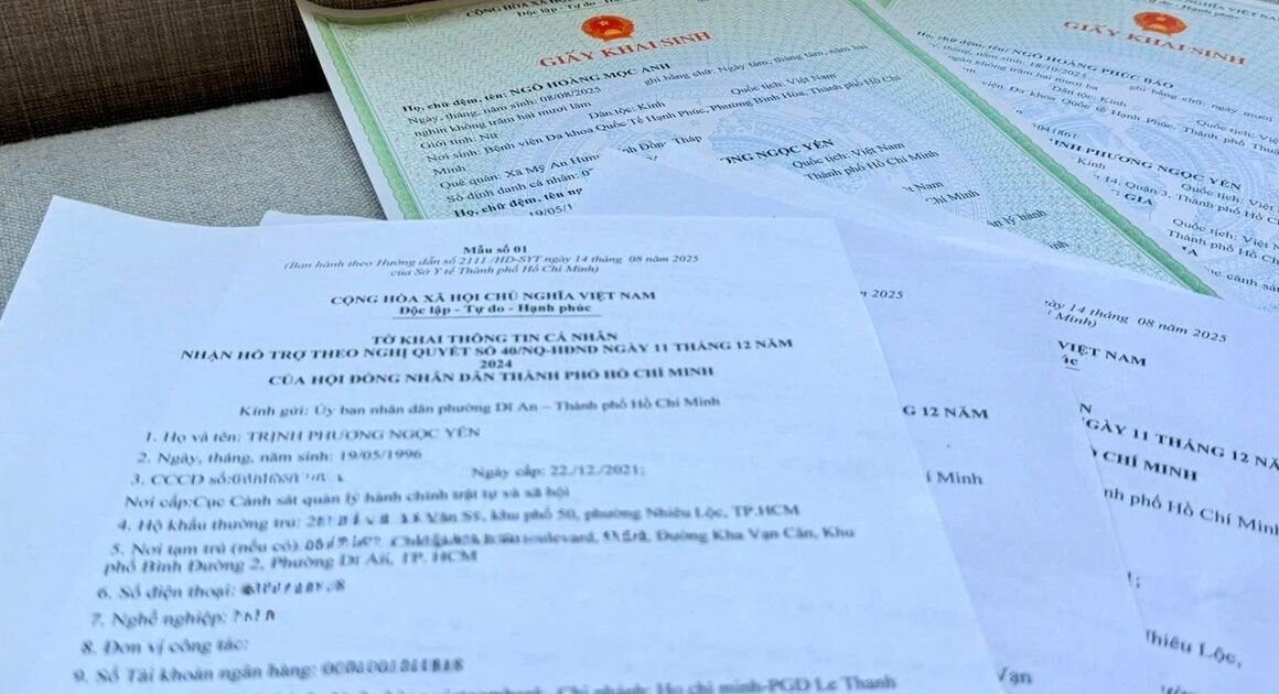 BÍ MẬT XÉ CÁC THỦ TỤC HƯỞNG THÙNG 5 TRIỆU ĐỒNG KHI SINH ĐỦ 2 CON CHỜ BẠN KHÁM PHÁ!